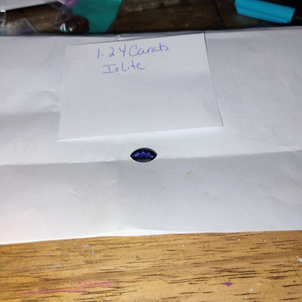 1.24 Carat Iolite Gemstone